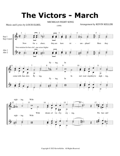 The Victors March (U of M Fight Song)