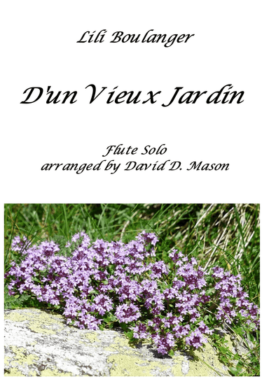 D'un Vieux Jardin