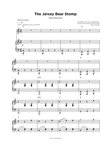 The Jersey Bear Stomp