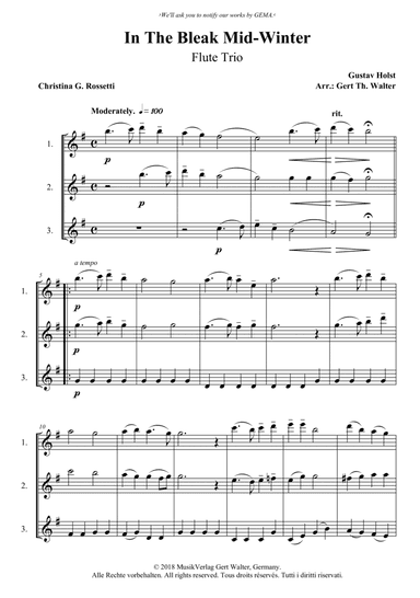 In The Bleak Mid-Winter