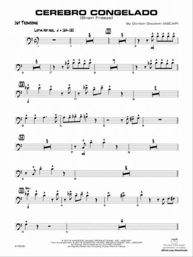 Cerebro Congelado: 1st Trombone