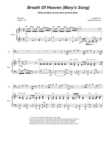 Breath Of Heaven (Mary's Song)
