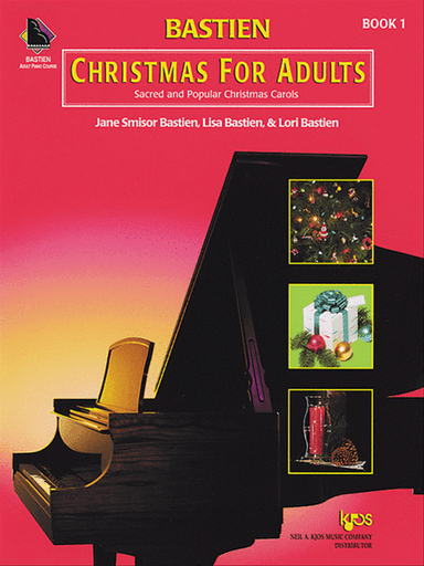 Bastien Piano For Adults - Christmas, Book 1 (Book Only)