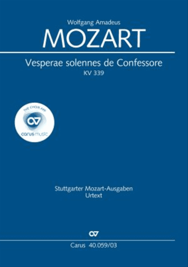 Vesperae solennes de Confessore, KV 339