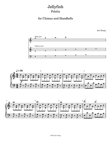 Jellyfish for Handbells and Chimes (3 oct.)