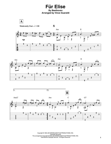 Fur Elise (from A Charlie Brown Christmas)