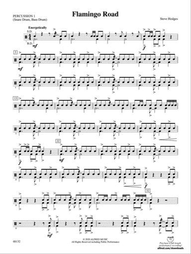 Flamingo Road: 1st Percussion