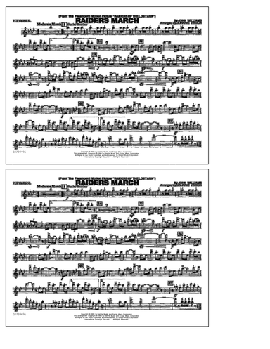 Raiders March (arr. Johnnie Vinson) - Flute/Piccolo