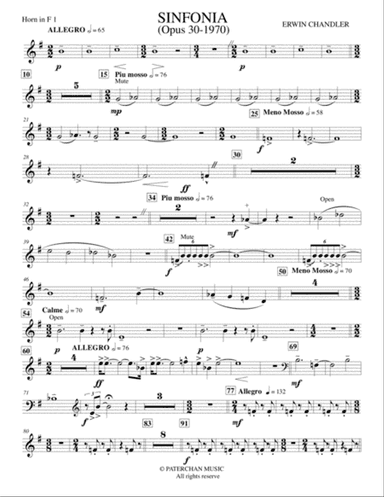 SINFONIA FOR WINDS