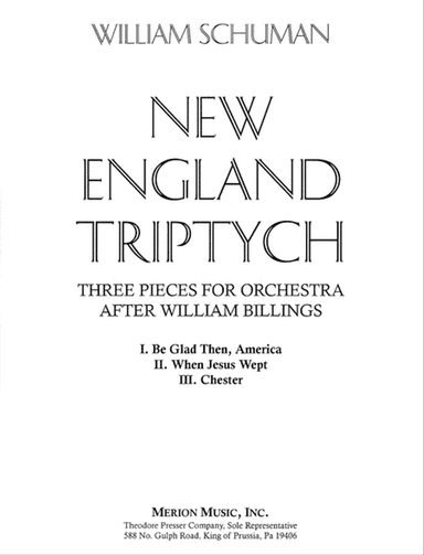 New England Triptych