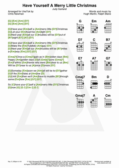 Have Yourself A Merry Little Christmas