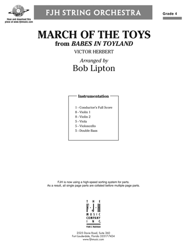 March of the Toys: Score