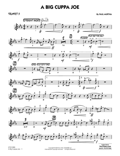 A Big Cuppa Joe - Trumpet 3