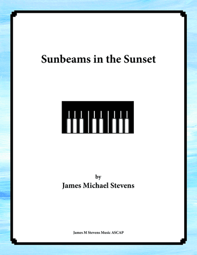 Sunbeams in the Sunset