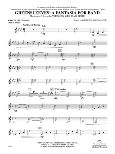 Greensleeves: A Fantasia for Band: Mallets
