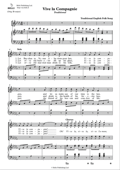 Vive la compagnie (D-flat Major)