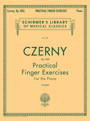 Practical Finger Exercises, Op. 802 (Complete)