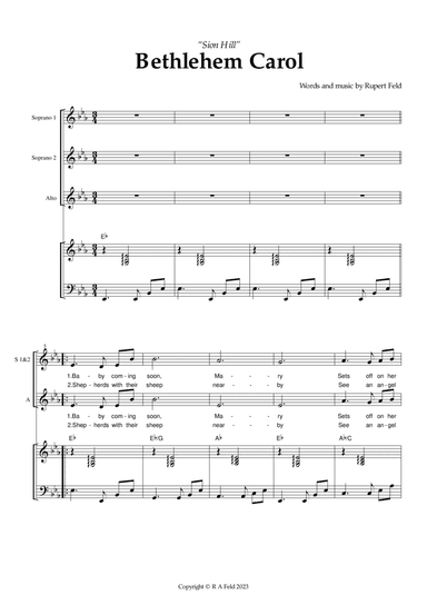 Bethlehem Carol