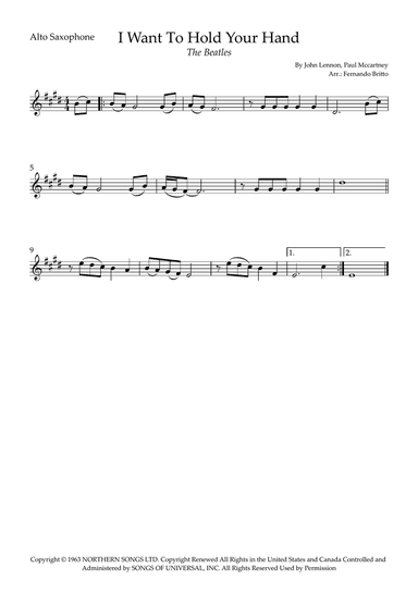 I Want To Hold Your Hand