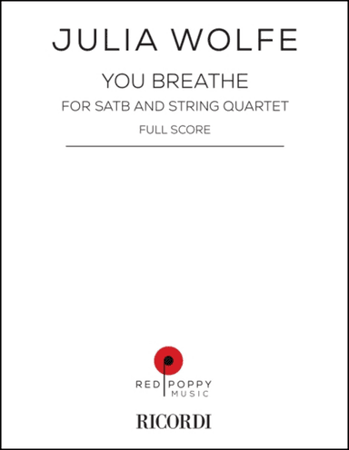 You breathe, full score & parts