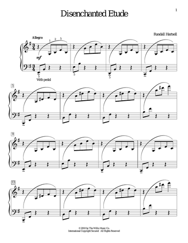 Disenchanted Etude