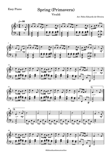 Spring/Primavera (The Four Seasons - Vivaldi)