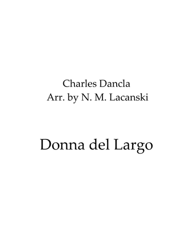 Donna del Largo