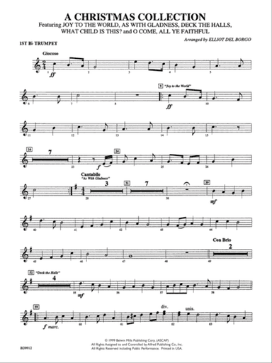 Christmas Collection: 1st B-flat Trumpet