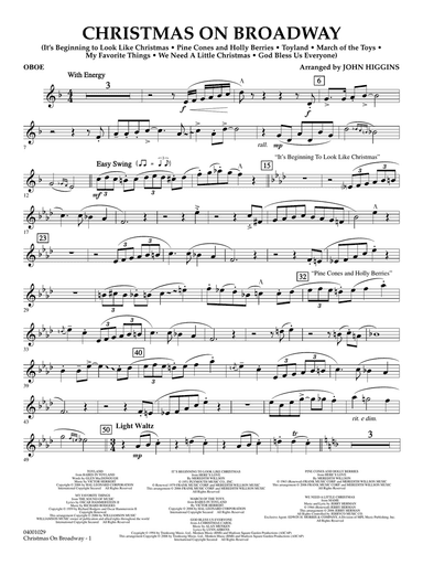 Christmas on Broadway - Oboe