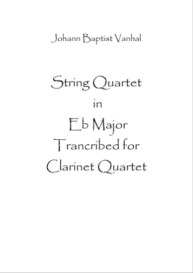 String Quartet in Eb