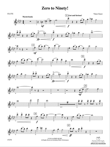 Zero to Ninety!: Flute