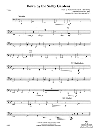Down by the Salley Gardens: Tuba