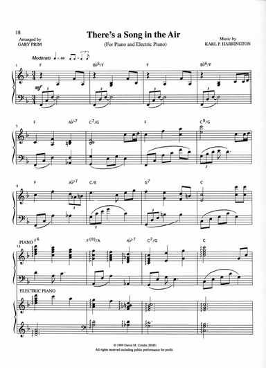 There's a Song in the Air