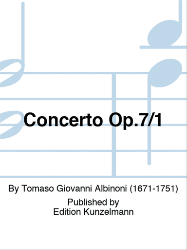 Concerto Op. 7/1