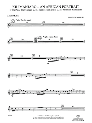 Kilimanjaro: An African Portrait: Xylophone