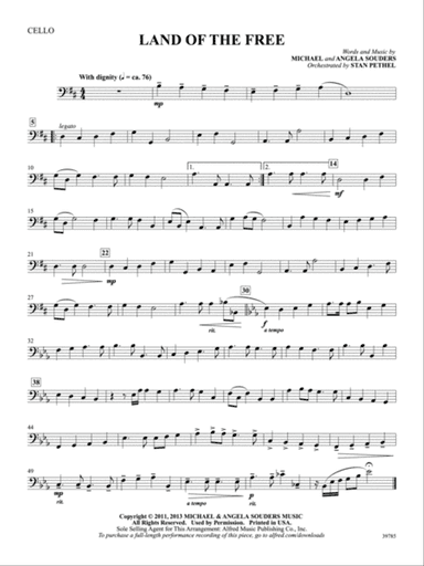 Land of the Free: Cello