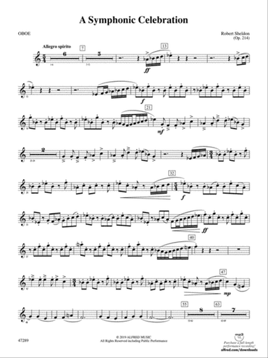 A Symphonic Celebration: Oboe