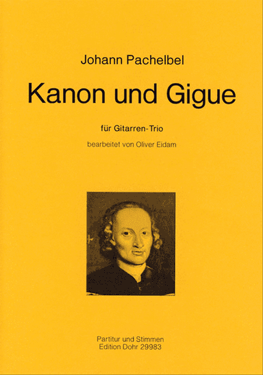 Kanon und Gigue (für Gitarren-Trio)