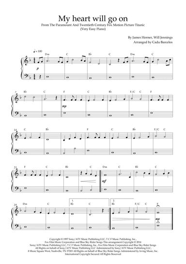 My Heart Will Go On (love Theme From 'titanic')