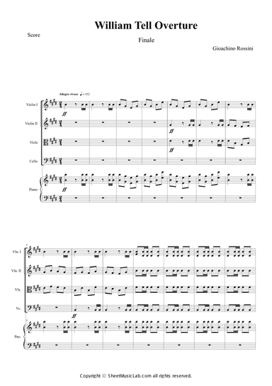 William Tell Overture Final in E