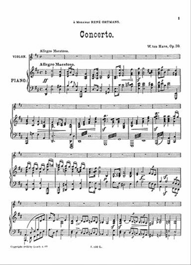 Violin Concerto Op.30