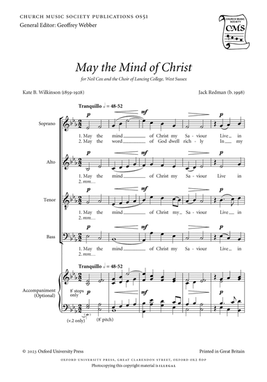 May the Mind of Christ