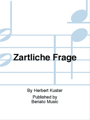 Zärtliche Frage