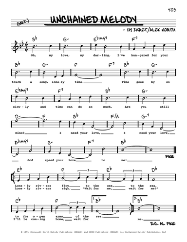 Unchained Melody (High Voice)