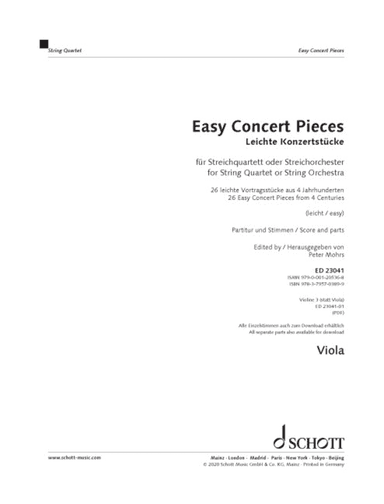 Easy Concert Pieces