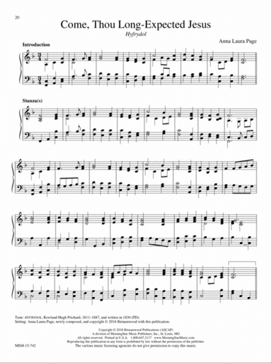 Come, Thou Long Expected Jesus (Downloadable)
