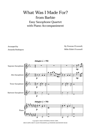 What Was I Made For?