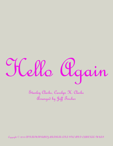 Hello Again