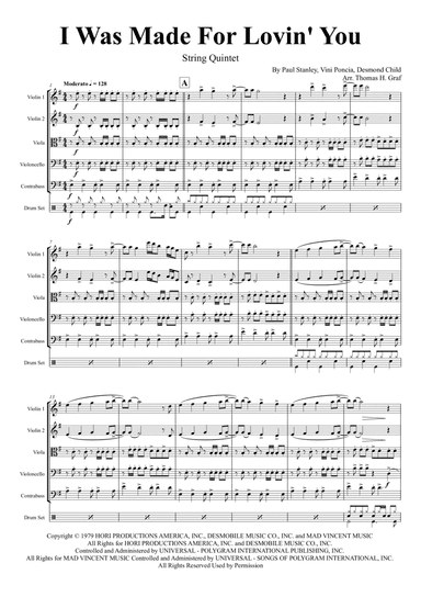 I Was Made For Lovin' You