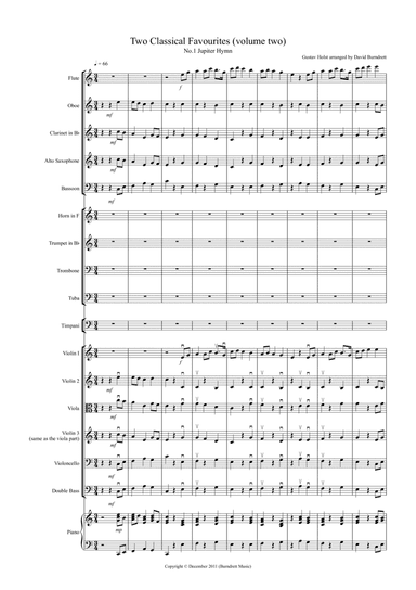 2 Classical Favourites for School Orchestra (volume two)